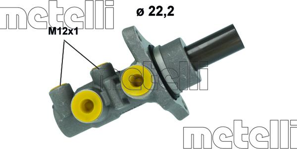 Metelli 05-1219 - Glavni kočioni cilindar www.molydon.hr