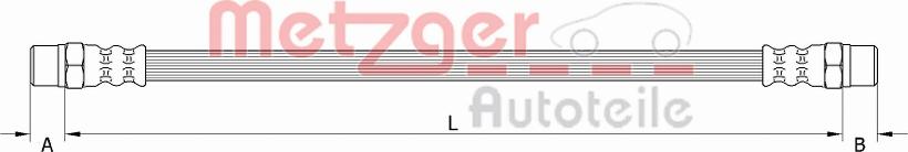 Metzger 4110899 - Kočiono crijevo, lajtung www.molydon.hr