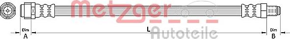 Metzger 4110726 - Kočiono crijevo, lajtung www.molydon.hr