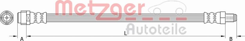 Metzger 4111367 - Kočiono crijevo, lajtung www.molydon.hr