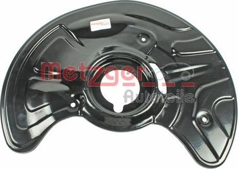 Metzger 6115016 - ANKER PLOČA | Lim za zaštitu od prskanja, kočioni disk www.molydon.hr
