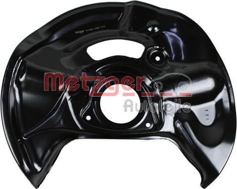 Metzger 6115235 - ANKER PLOČA | Lim za zaštitu od prskanja, kočioni disk www.molydon.hr