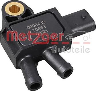 Metzger 0906433 - Senzor, pritisak Ispušnih plinova www.molydon.hr