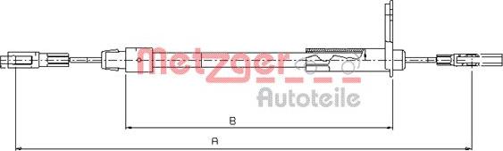 Metzger 10.9441 - Sajla ručne kočnice www.molydon.hr