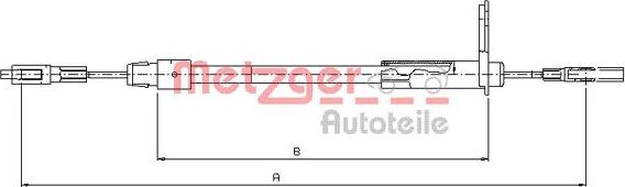 Metzger 10.9442 - Sajla ručne kočnice www.molydon.hr