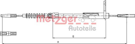 Metzger 10.9455 - Sajla ručne kočnice www.molydon.hr