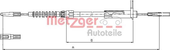 Metzger 10.9456 - Sajla ručne kočnice www.molydon.hr