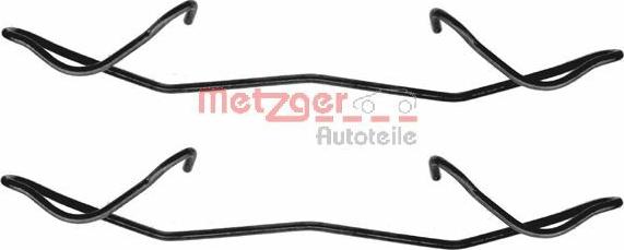 Metzger 109-1180 - Komplet pribora, Pločica disk kočnice www.molydon.hr