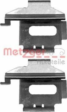 Metzger 109-1282 - Komplet pribora, Pločica disk kočnice www.molydon.hr
