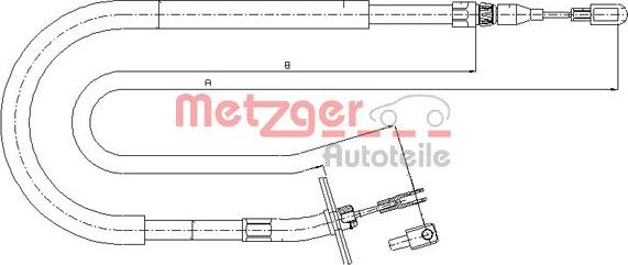 Metzger 10.9880 - Sajla ručne kočnice www.molydon.hr