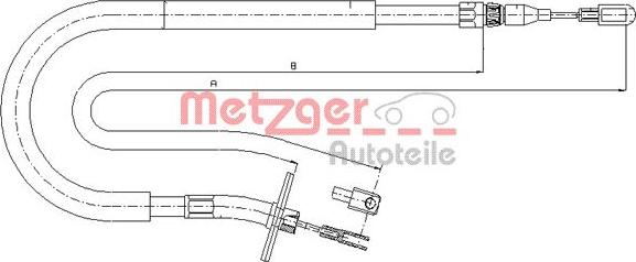 Metzger 10.9879 - Sajla ručne kočnice www.molydon.hr