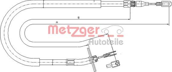 Metzger 10.9876 - Sajla ručne kočnice www.molydon.hr