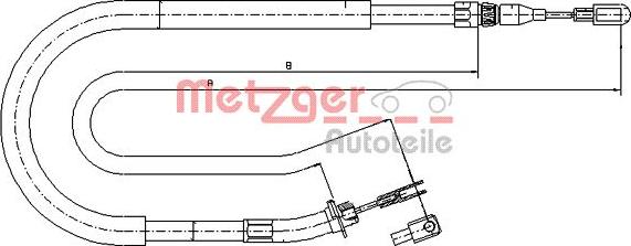 Metzger 10.9873 - Sajla ručne kočnice www.molydon.hr