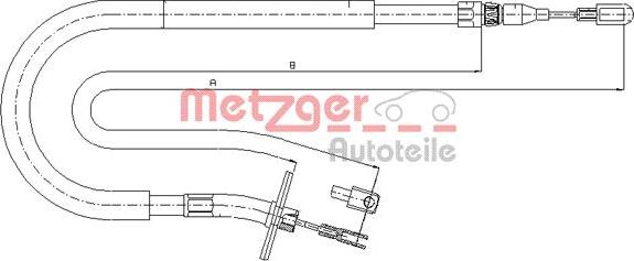 Metzger 10.9877 - Sajla ručne kočnice www.molydon.hr