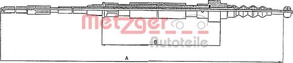 Metzger 10.7403 - Sajla ručne kočnice www.molydon.hr