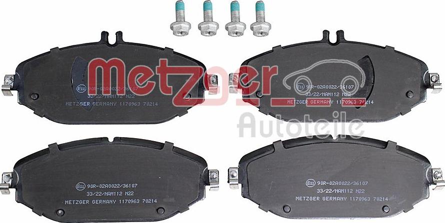 Metzger 1170963 - Komplet Pločica, disk-kočnica www.molydon.hr