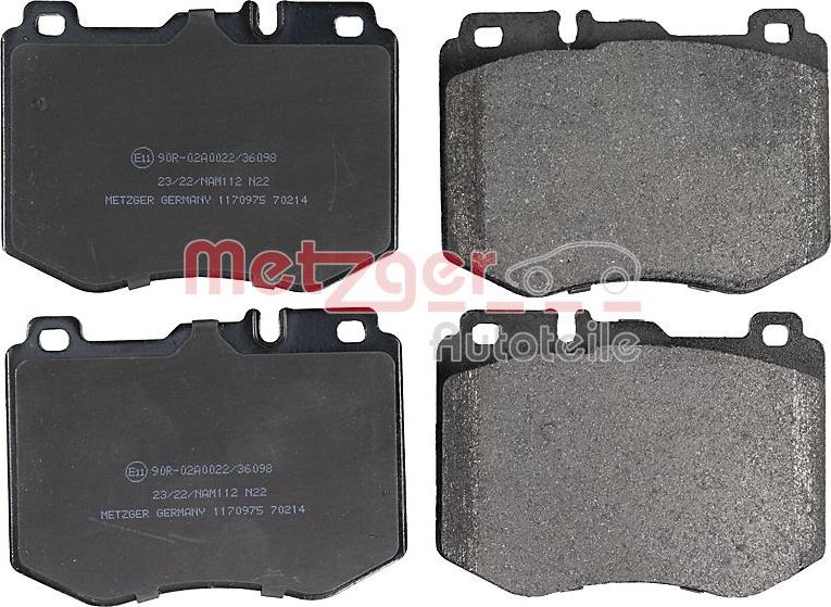 Metzger 1170975 - Komplet Pločica, disk-kočnica www.molydon.hr