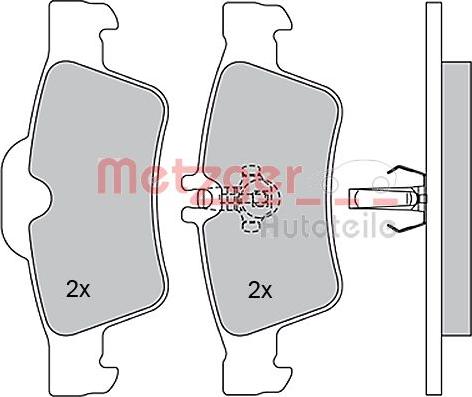 Metzger 1170049 - Komplet Pločica, disk-kočnica www.molydon.hr
