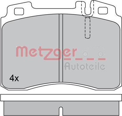 Metzger 1170374 - Komplet Pločica, disk-kočnica www.molydon.hr