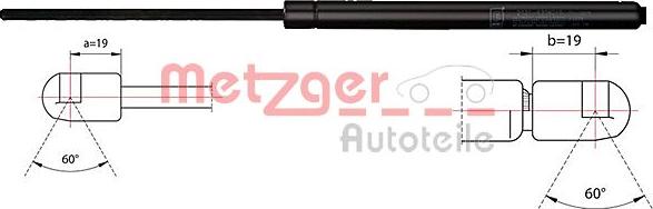 Metzger 2110484 - Plinski amortizer, prtljaznik/utovarni prostor www.molydon.hr