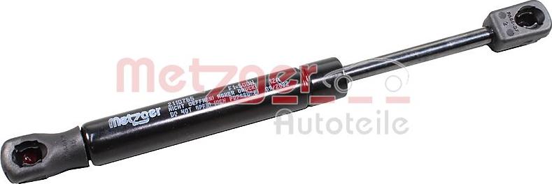 Metzger 2110765 - Plinski amortizer, prtljaznik/utovarni prostor www.molydon.hr