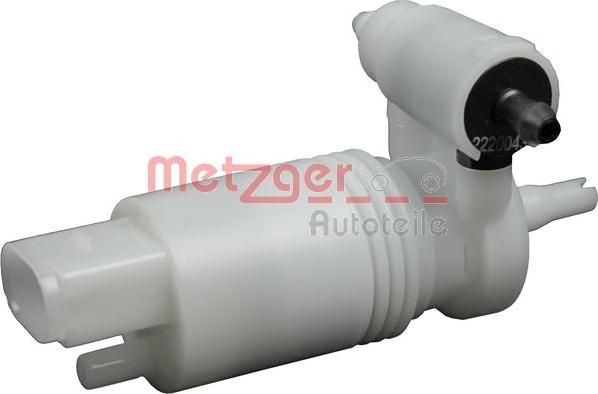 Metzger 2220043 - Pumpa za tekućinu za pranje, pranje vjetrobrana www.molydon.hr