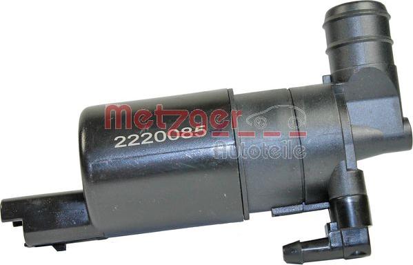Metzger 2220085 - Pumpa za tekućinu za pranje, pranje vjetrobrana www.molydon.hr