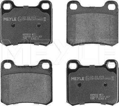 Meyle 025 206 8715 - Komplet Pločica, disk-kočnica www.molydon.hr