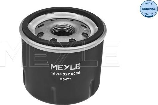 Meyle 16-14 322 0008 - Filter za ulje www.molydon.hr