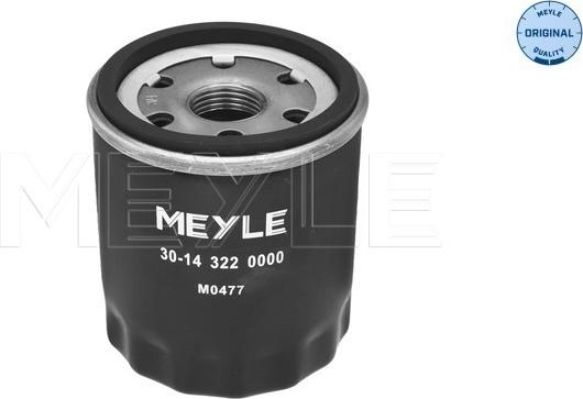 Meyle 30-14 322 0000 - Filter za ulje www.molydon.hr