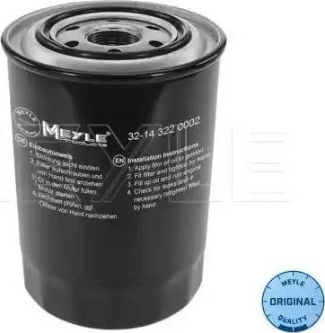 Meyle 32-14 322 0002 - Filter za ulje www.molydon.hr