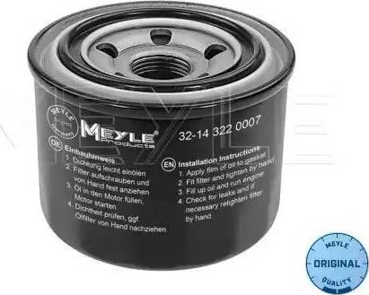 Meyle 32-14 322 0007 - Filter za ulje www.molydon.hr