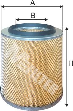 Mfilter A 514 - Filter za zrak www.molydon.hr