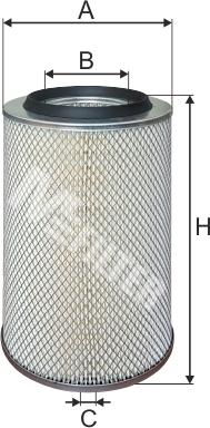 Mfilter A 119 - Filter za zrak www.molydon.hr