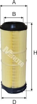 Mfilter A 892 - Filter za zrak www.molydon.hr