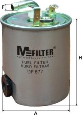 Mfilter DF 677 - Filter za gorivo www.molydon.hr
