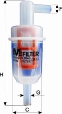 Mfilter DF 11 - Filter za gorivo www.molydon.hr