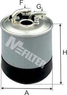 Mfilter DF 3595 - Filter za gorivo www.molydon.hr