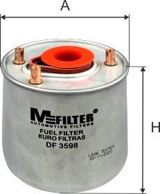 Mfilter DF 3598 - Filter za gorivo www.molydon.hr