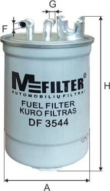 Mfilter DF 3544 - Filter za gorivo www.molydon.hr