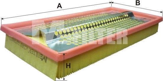 Mfilter K 249 - Filter za zrak www.molydon.hr