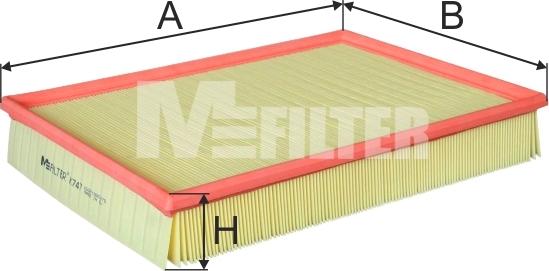 Mfilter K 747 - Filter za zrak www.molydon.hr