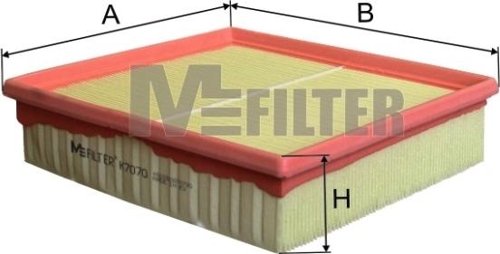 Mfilter K 7070 - Filter za zrak www.molydon.hr