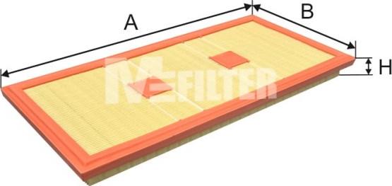 Mfilter K 7161 - Filter za zrak www.molydon.hr