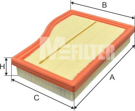 Mfilter K 7184 - Filter za zrak www.molydon.hr