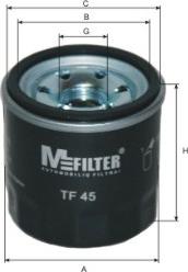 Mfilter TF 45 - Filter za ulje www.molydon.hr