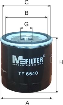 Mfilter TF 6540 - Filter za ulje www.molydon.hr