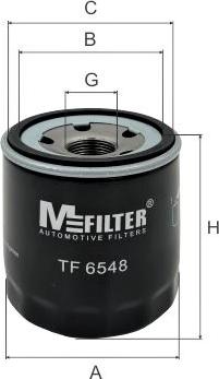 Mfilter TF 6548 - Filter za ulje www.molydon.hr