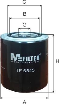 Mfilter TF 6543 - Filter za ulje www.molydon.hr
