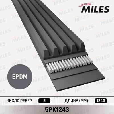 Miles 5PK1243 - Klinasti rebrasti remen  www.molydon.hr